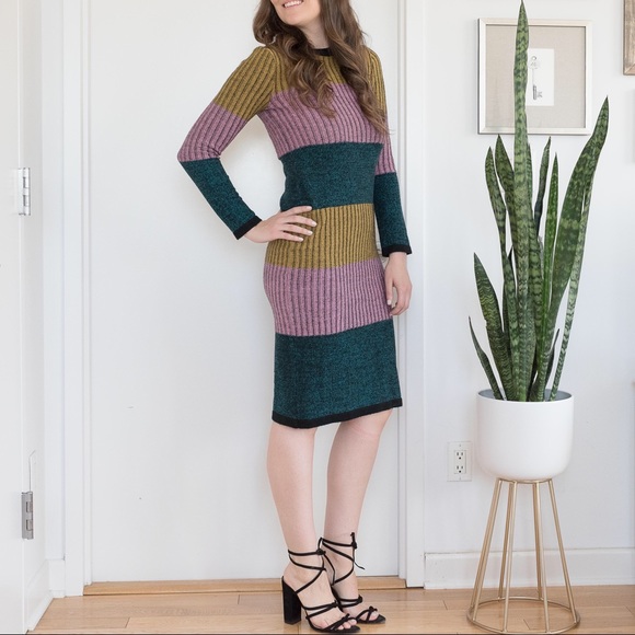 ASOS Dresses & Skirts - ASOS Long Sleeve Stripe Dress